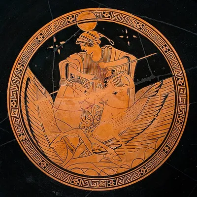 Selene on an Attic vase