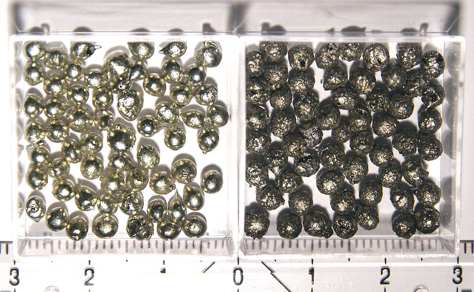 Tin (alpha and beta forms)