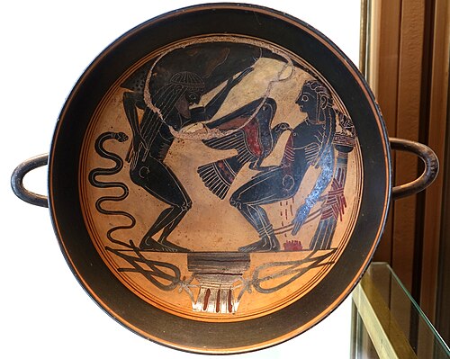 Prometheus on a Laconian kylix