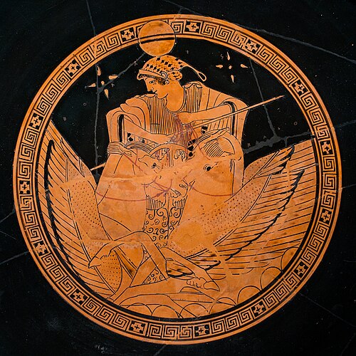 Selene on an Attic vase