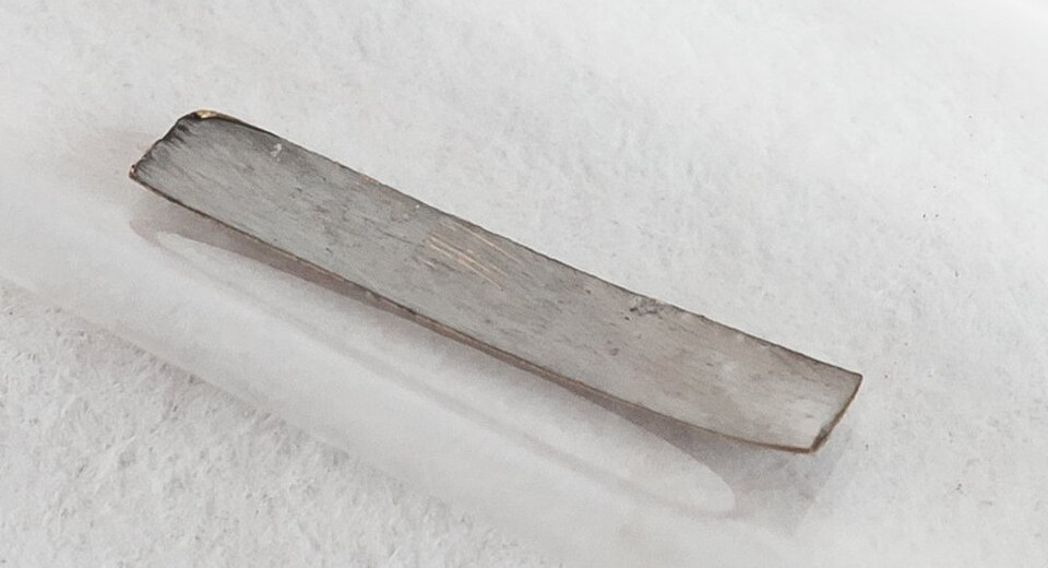 Technetium sample