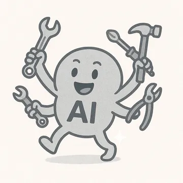 Aluminum character illustration