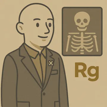 Roentgenium character illustration