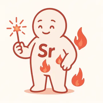 Strontium character illustration