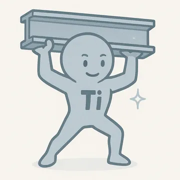 Titanium character illustration