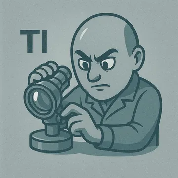 Thallium character illustration