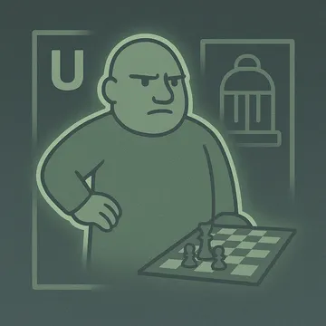 Uranium character illustration