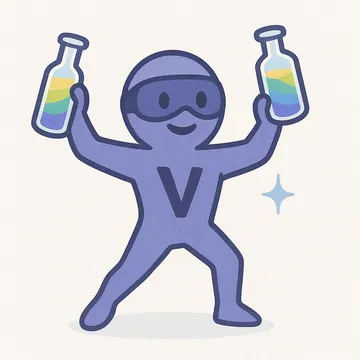 Vanadium character illustration